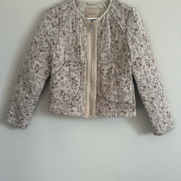 Blanknyc Forrest cropped zip up quilted jacket women’s - Picture 3 of 9